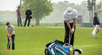 The Real Work Happens on the Golf Range