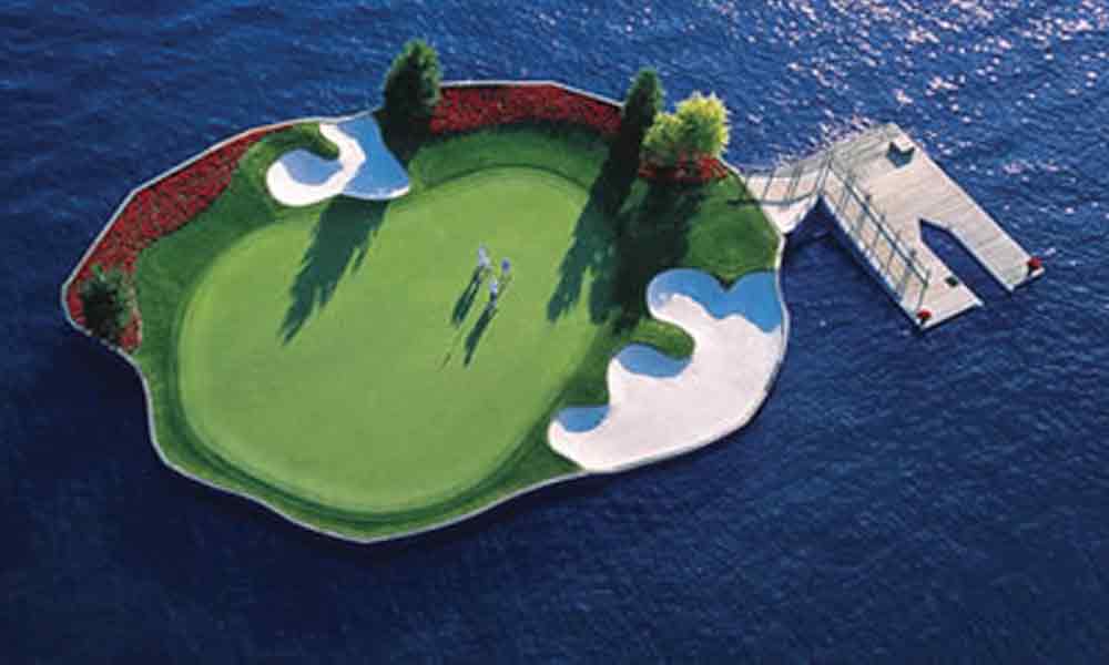 The Floating Golf Green at Coeur D’Alene – Still a Wonder of the Golf World