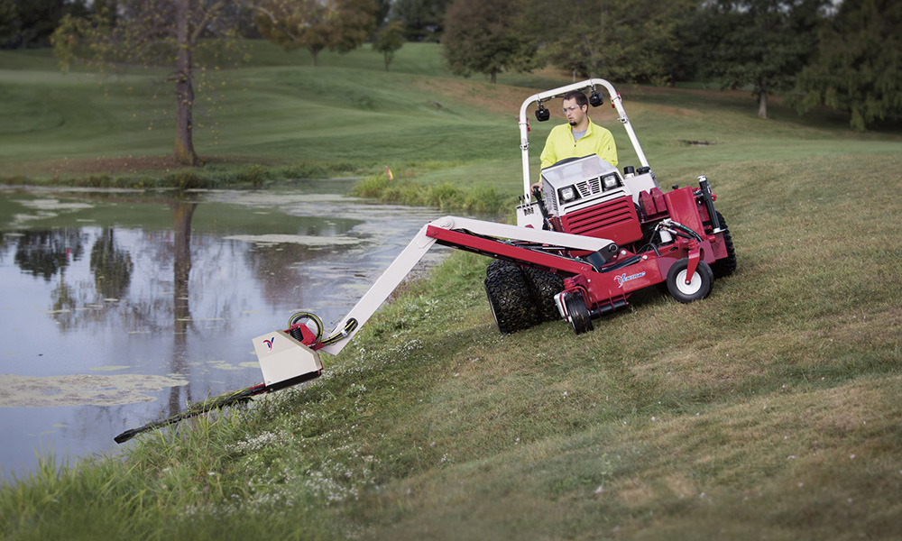 Ventrac Unveils New Front-Mounted Boom Mower