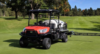 Frost, Inc. introduces the Ninja GPS Spray Control System on the Kubota RTV-X1140 Vehicle Platform
