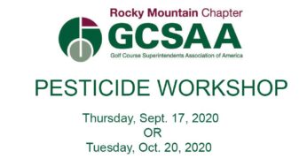 2020 RMGCSA Pesticide Workshops