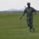 Payne Stewart Statue at Waterville (Photo by Jeff Shelley)