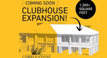 Cobblestone Golf Course Announces Expansion of Clubhouse