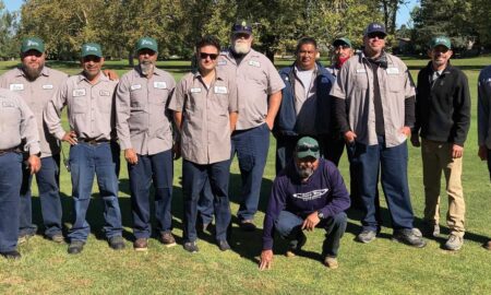 Hard working crew - North Course & South Course.