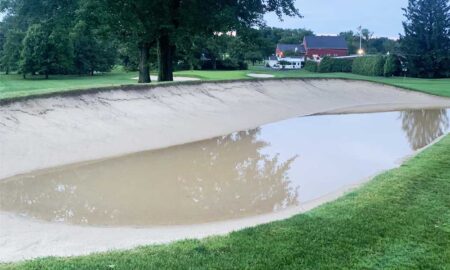 Ewing Irrigation Golf Course Construction bunker Old York Road