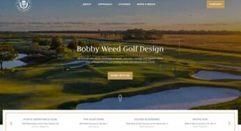 Bobby Weed Golf Design Launches New Website