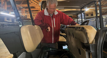 Maintenance crews work hard to keep golf course in tip-top shape