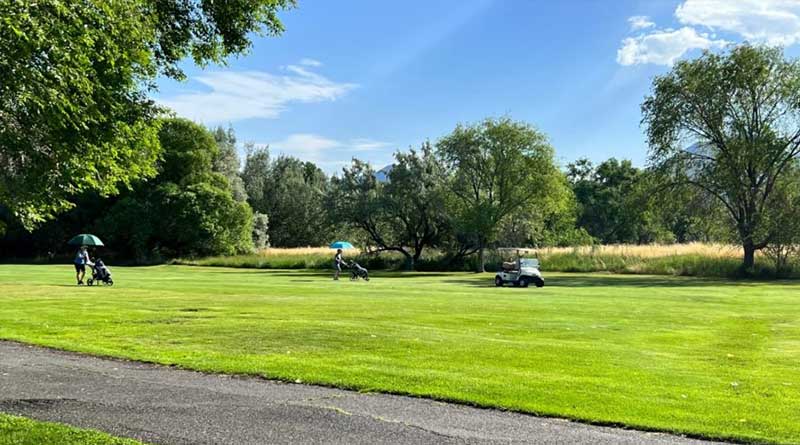 Salt Lake County says it has back water usage on its golf courses. (Martha Harris/KSL NewsRadio(