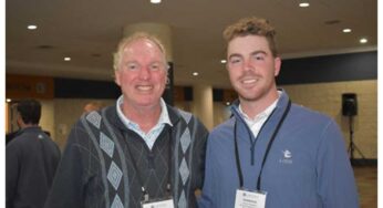 Superintendent Fathers Show Sons Around the CGCSA Show