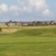18th green with Gullane - Luffness New Golf Club