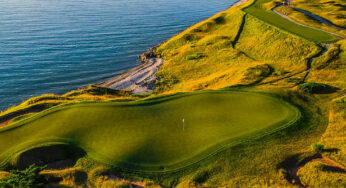 Summer’s Sunrise Over the Whistling Straits Golf Course
