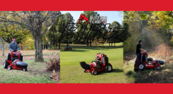 Introducing the Buffalo Turbine Blitz Stand-On Debris Blower