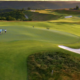Mountain Top Hole No 2 par 3 uphill 185 yards