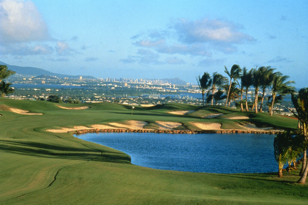 Royal Kunia Country Club's 18th hole