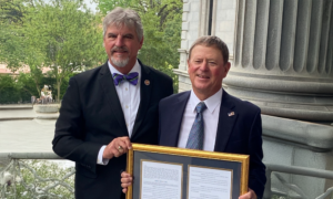 South Carolina’s House of Representatives today honored the career of golf course superintendent Chuck Green.