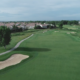 6th hole at Green Valley Ranch Golf Club in Colorado, USA