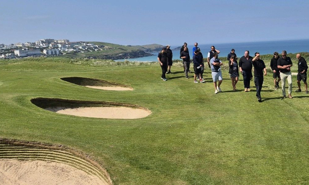 Ecobunker at Newquay Golf Club