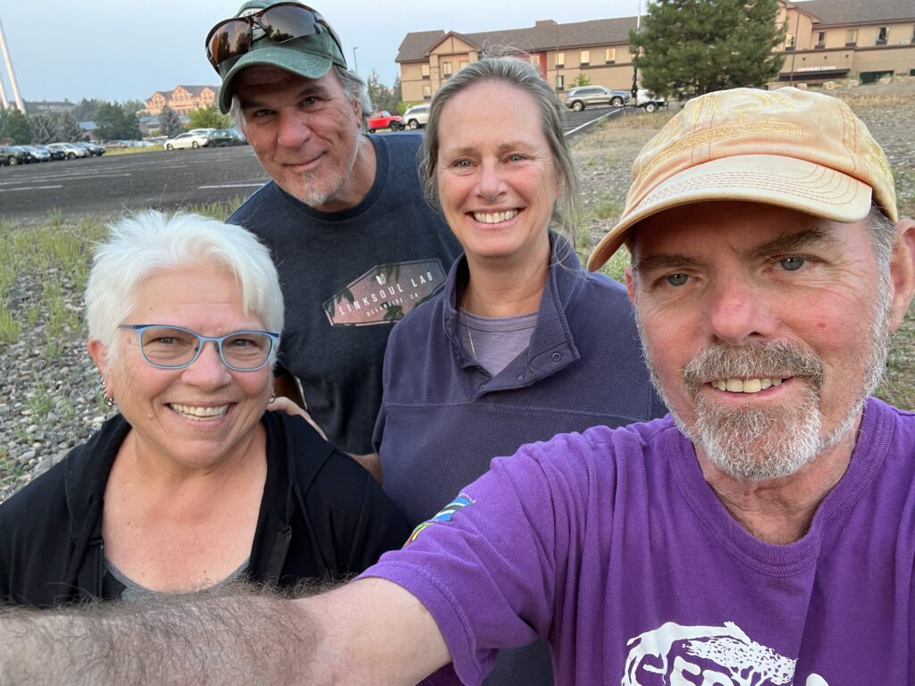 Dan & Amy Murnan with Anni & Jeff Shelley in Bend