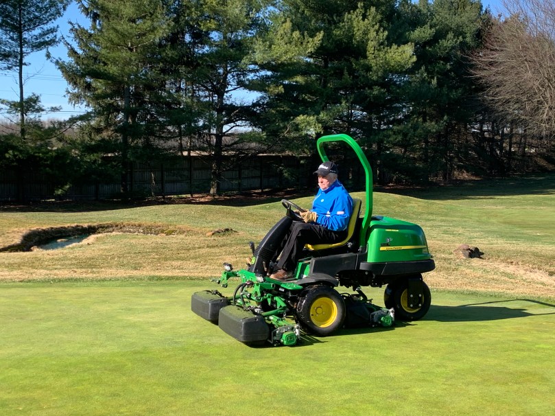 Elcona Country Club  Raising mower heights