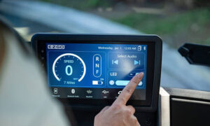 select E-Z-GO model-year 2026 vehicles onboard technology package