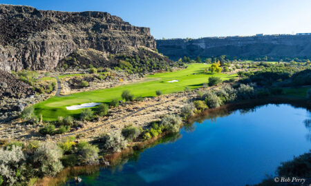 Blue Lakes CC - Holes 13 & 14, Par 4s, Twin Falls, Idaho