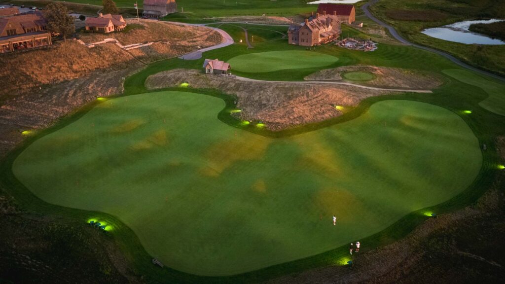 Erin Hills at Dusk